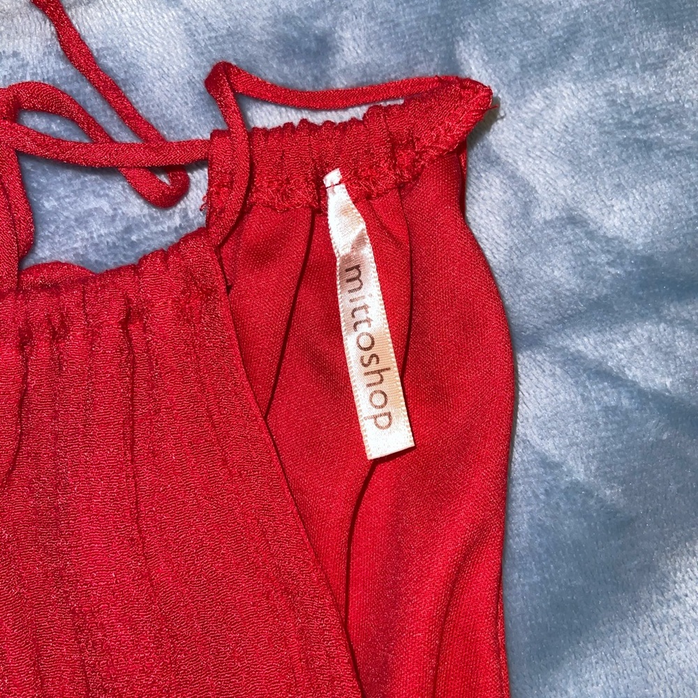 Red romper - Picture 3 of 3